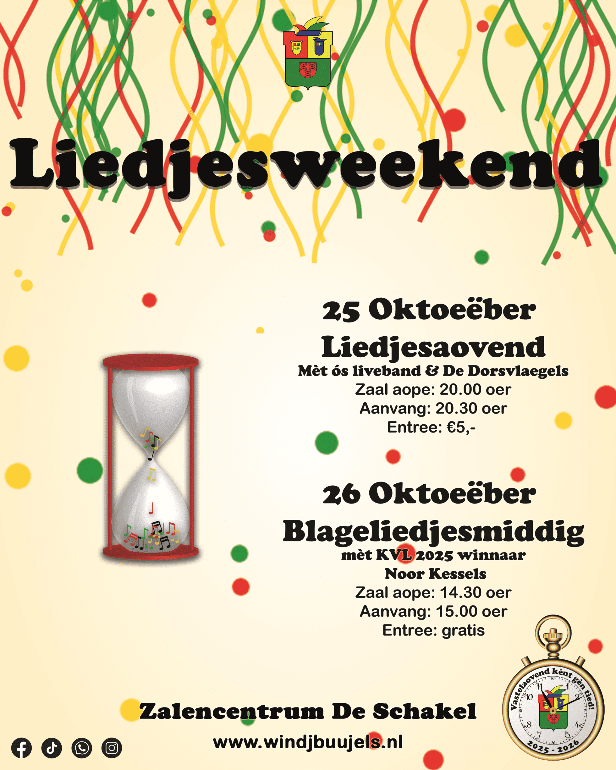 Deilnimmers liedjesaovend