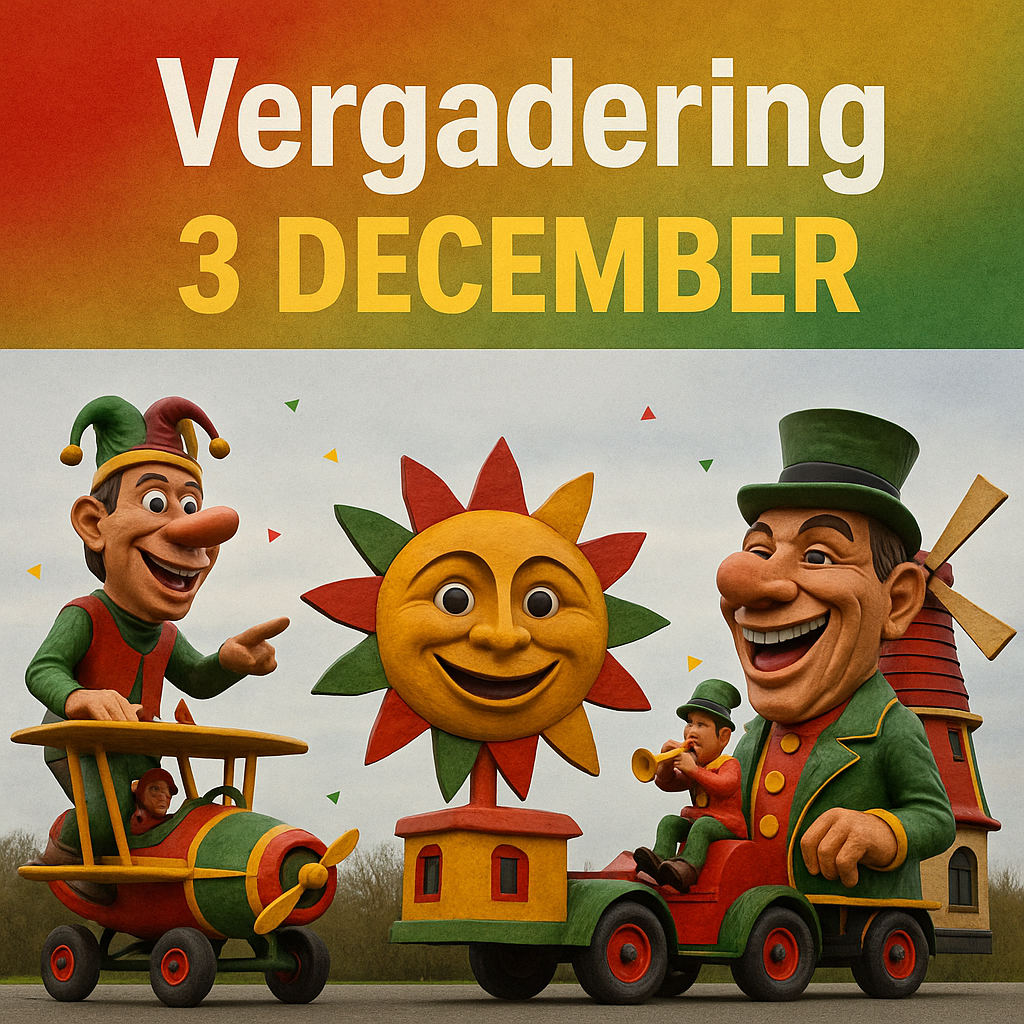 Vergadering 3 december