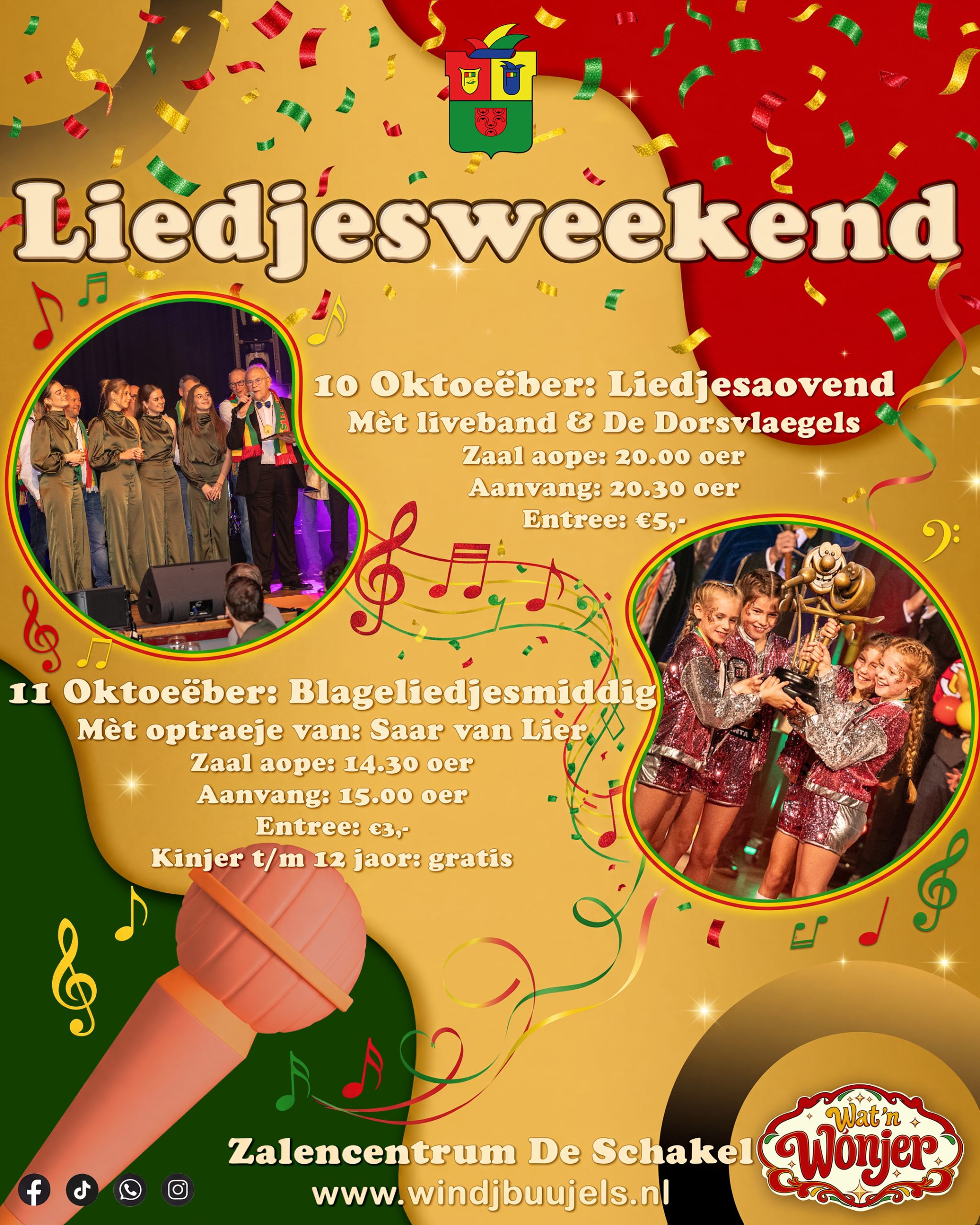 Liedjesweekend deilnimmers